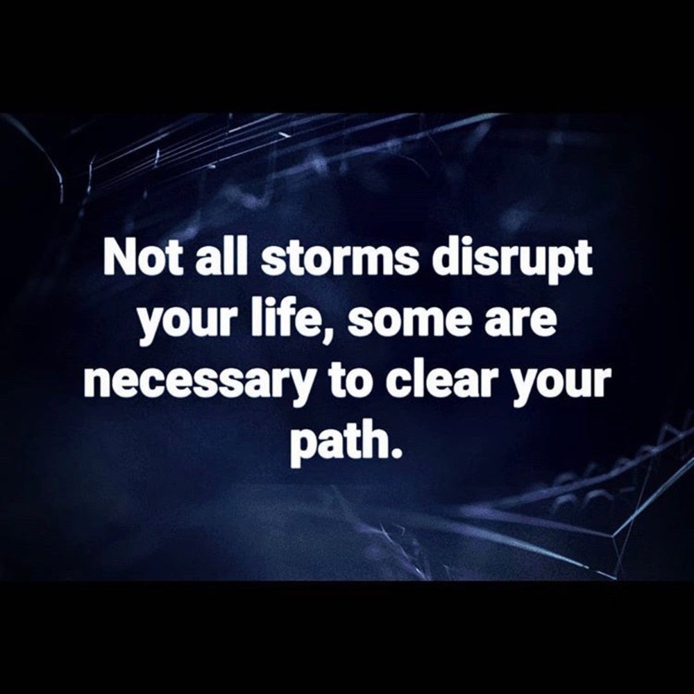 Seeing the upside of a “storm”